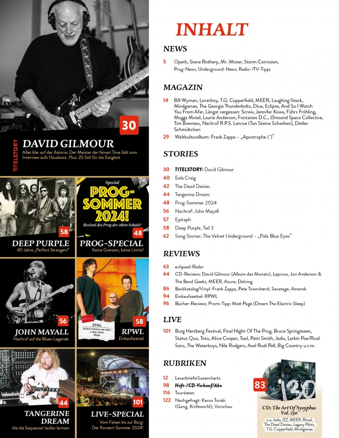 eclipsed 09/24, Nr. 263 (mit CD)