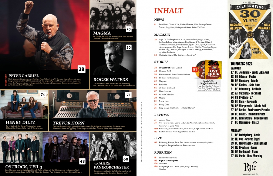 eclipsed 12/23 - 01/24, Nr. 256 (mit Special-CD)